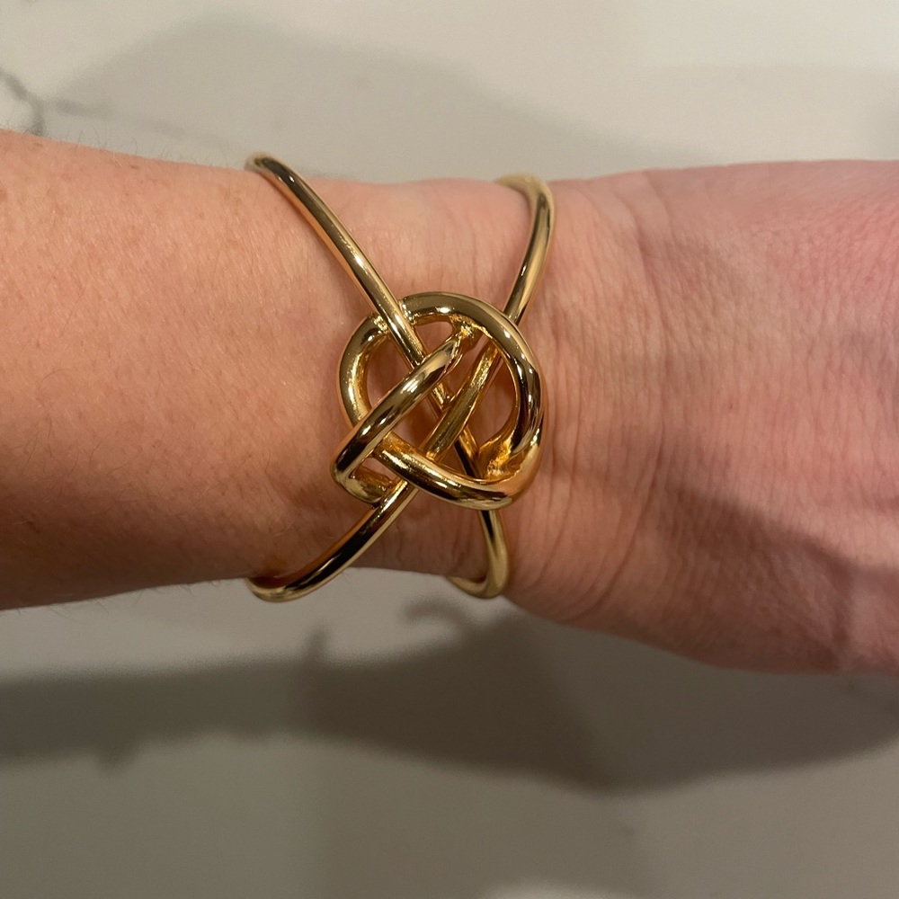 Zara gold colored cuff bracelet